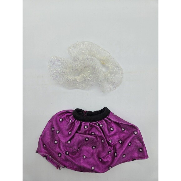 Vintage 1990 Kenner Cool Cuts Kara Doll Clothes Accessory 3pcs Skirt Scarf Comb - Picture 7 of 10